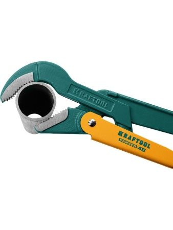 KRAFTOOL PANZER-45, №0, 1/2″, 240 мм, трубный ключ с изогнутыми губками (2735-05) по цене 1 170 руб. купить в Воронеже.