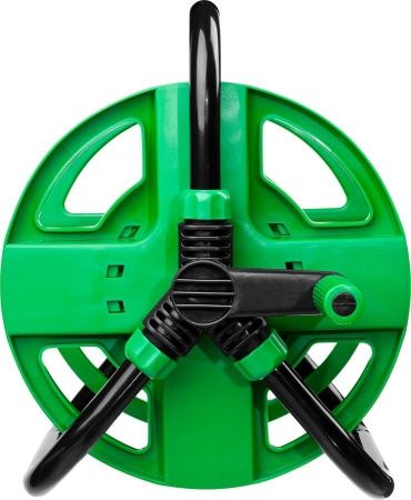РОСТОК PК-20, для шлангов 20 м х 1/2″, стальные опоры, пластиковый барабан, катушка для шлангов (428403) по цене  купить в Воронеже.
