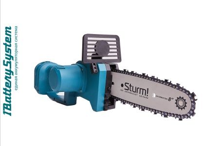 Аккумуляторная цепная пила Sturm! CSC1808BL 1BatterySystem без ЗУ и АКБ по цене 4 990 руб. купить в Воронеже.