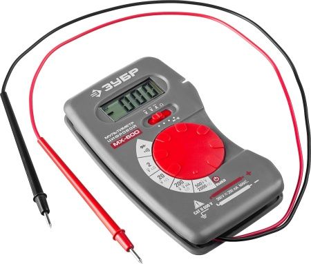 ЗУБР мультиметр цифровой портативный МХ-600 по цене  купить в Воронеже.