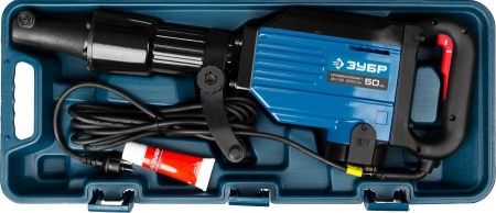 Молоток отбойный ″Бетонолом″, ЗУБР Профессионал ЗМ-50-2000 ВК, HEX28, 50 Дж, 20 кг, 1400 уд/мин, 2000 Вт, АВТ, кейс по цене  купить в Воронеже.