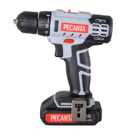 Дрель-шуруповерт аккумуляторная Ресанта ДА-18-2ЛК по цене 5 590 руб. купить в Воронеже.
