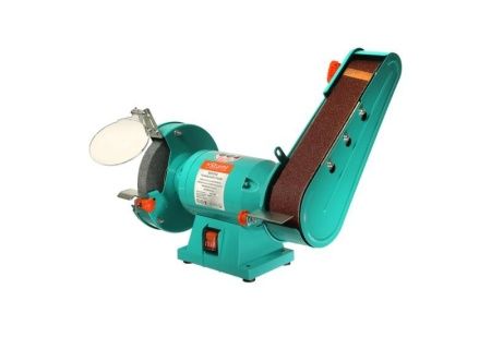 Станок точильный дисково-ленточный BG61150 Sturm!,350Вт,150 мм,50*686, подключение насадки для заточки сверл по цене 6 490 руб. купить в Воронеже.