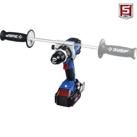 ЗУБР Т7, 20 В, 100 Н·м, 2 АКБ (4 А·ч), бесщеточная дрель-шуруповерт, кейс, Профессионал (DB-211-42) по цене 20 720 руб. купить в Воронеже.