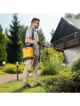 Опрыскиватель аккумуляторный D-5LI, 5 л, Li-Ion акк., 12 В, 2 Ач Denzel по цене 4 570 руб. купить в Воронеже.