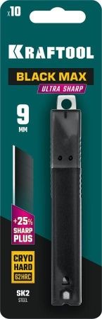 KRAFTOOL BLACK MAX 9 мм лезвия сегментированные, 9 сегментов, 10 шт по цене 287 руб. купить в Воронеже. KRAFTOOL BLACK MAX 9 мм лезвия сегментированные, 9 сегментов, 10 шт по цене 287 руб. купить в Воронеже.