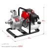 ЗУБР 150 л/мин, мотопомпа бензиновая (МП-150) по цене 11 910 руб. купить в Воронеже.