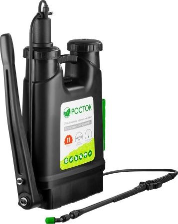 РОСТОК RK-11 опрыскиватель 11 л, ранцевый, с телескопическим удлинителем по цене 2 470 руб. купить в Воронеже.