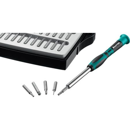 Precision-51 отвертка для точных работ со сменными битами 51 предм., KRAFTOOL по цене 2 880 руб. купить в Воронеже.