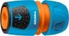 GRINDA PROLine TU, 1/2″-3/4″, соединитель универсальный быстросъёмный, для шланга, из ударопрочного пластика с TPR GRINDA PROLine TU, 1/2″-3/4″, соединитель универсальный быстросъёмный, для шланга, из ударопрочного пластика с TPR