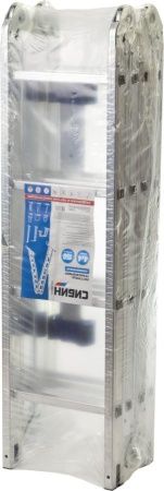 Четырехсекционная лестница-трансформер СИБИН, алюминиевая, 4x4 ступени, ЛТ-44 по цене 15 770 руб. купить в Воронеже.