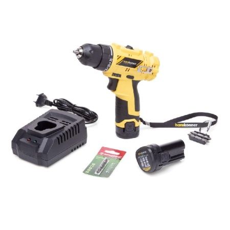 Аккумуляторный шуруповерт Hanskonner HCD1230R по цене 8 990 руб. купить в Воронеже.