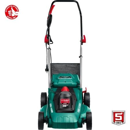 ЗУБР 1700 Вт, ш/с 38 см, сетевая газонокосилка (ГСЦ-38-1700) по цене 12 750 руб. купить в Воронеже.