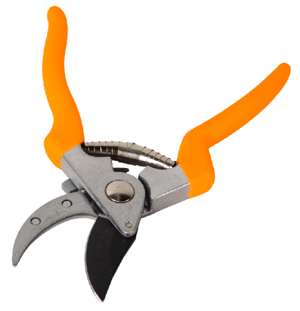 Секатор ВИХРЬ 200мм (возвратная пружина, тефлоновое покрытие, обрезиненные рукоятки) по цене 523 руб. купить в Воронеже.