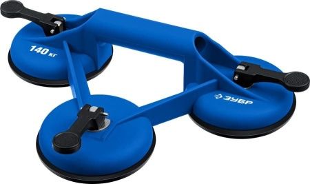 Стеклодомкрат ЗУБР ″Профессионал″ пластиковый, профессиональный, тройной, 140кг