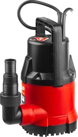 Дренажный насос ЗУБР с минимальным уровнем откачки, 550 Вт по цене 4 050 руб. купить в Воронеже.