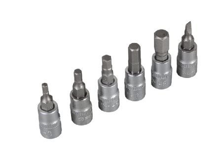 Набор инструментов, 1/4" , CrV, пластиковый кейс 29 предм Вихрь по цене 2 290 руб. купить в Воронеже.