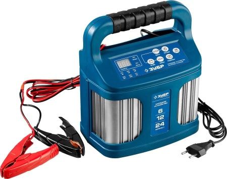 ЗУБР УЗУ-240 универсальное зарядное устройство: 6/12/24 В, 2-12А. по цене 8 370 руб. купить в Воронеже.