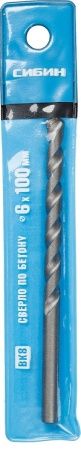СИБИН 6 x 100 мм, сверло по бетону (29112-100-06) по цене 63 руб. купить в Воронеже.