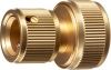 GRINDA PROLine BC-34, 3/4″, соединитель быстросъёмный для шланга, из латуни