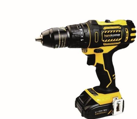 Аккумуляторный шуруповерт Hanskonner HCD1838R по цене 18 427.67 руб. купить в Воронеже.
