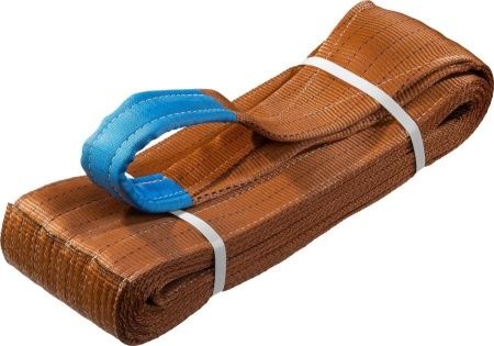 ЗУБР СТП-6/6 текстильный петлевой строп, коричневый, г/п 6 т, длина 6 м по цене 6 900 руб. купить в Воронеже.