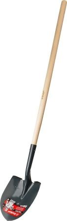 Штыковая лопата для земляных работ ЗУБР МАСТЕР, ЛСГ, деревянный черенок, 1500 мм. по цене 1 030 руб. купить в Воронеже.