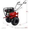 ЗУБР 7 л.с., усиленный мотоблок (МТУ-350) по цене 53 460 руб. купить в Воронеже.
