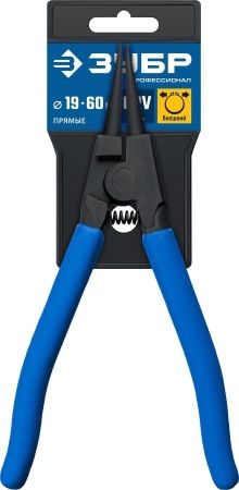 ЗУБР съемник стопорных колец 180 мм, прямые губки, внешний по цене 540 руб. купить в Воронеже.
