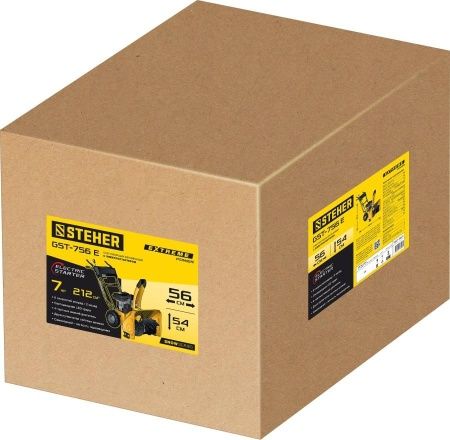 STEHER 56 см, бензиновый снегоуборщик, EXTREM (GST-756E) по цене 57 290 руб. купить в Воронеже.