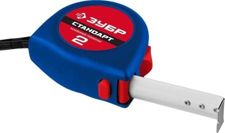 Рулетка ЗУБР 2м х 16мм по цене 140 руб. купить в Воронеже.