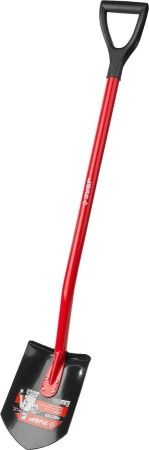 Лопата ″Мастер″ штыковая, эргономичный стальной черенок, с рукояткой, ЗУБР по цене 1 170 руб. купить в Воронеже.