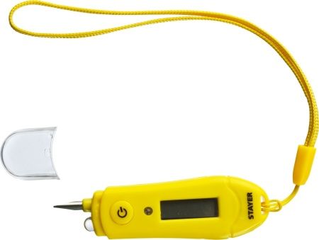 Тестер напряжения STAYER "МASTER" MAXElectro цифровой со световым индикатором, 12-220В, 70мм по цене  купить в Воронеже.