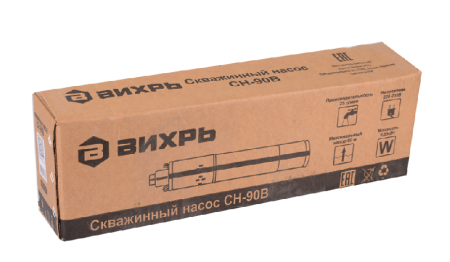 Скважинный насос ВИХРЬ СН-90В по цене 6 990 руб. купить в Воронеже.