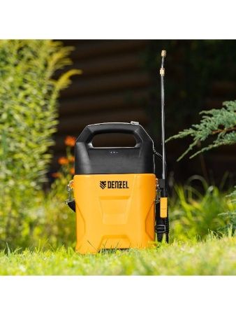 Опрыскиватель аккумуляторный D-5LI, 5 л, Li-Ion акк., 12 В, 2 Ач Denzel по цене 4 570 руб. купить в Воронеже.