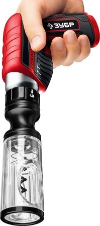 ЗУБР ViX отвертка аккумуляторная 3.6 В, в коробке с 10 битами и насадкой штопором по цене  купить в Воронеже.