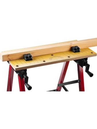 ЗУБР М-300, 605х640х785 мм, складной столярный верстак (38725) по цене 5 430 руб. купить в Воронеже.