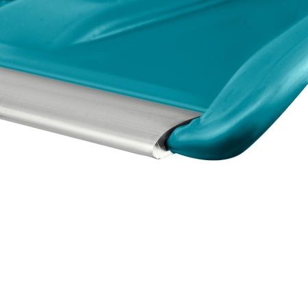 Снеговая лопата GRINDA PROLine FIBER-400 400 мм пластиковая с алюминиевой планкой, особопрочный легкий черенок из фибергласса, V-ручка по цене 1 130 руб. купить в Воронеже.