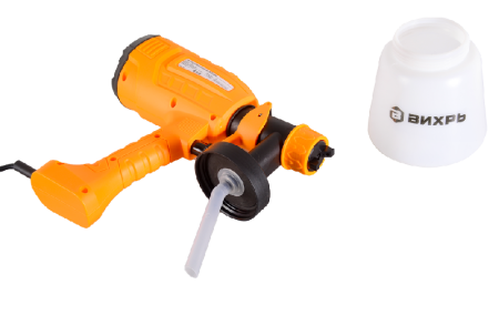Краскораспылитель электрический ЭКП-400 Вихрь по цене 2 290 руб. купить в Воронеже.