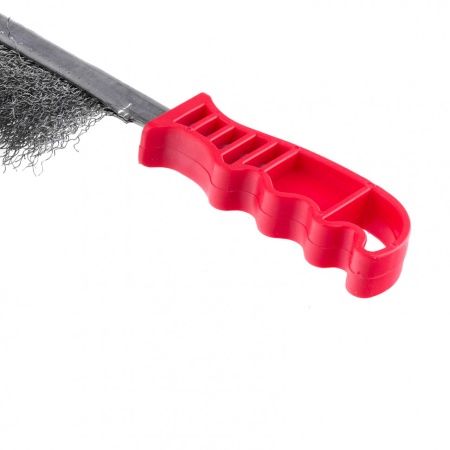 Щетка металлическая оцинкованная, пластиковая ручка Matrix по цене 188 руб. купить в Воронеже.