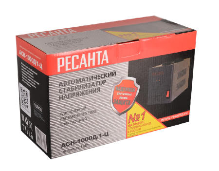 Стабилизатор напряжения Ресанта АСН-1000Д/1-Ц по цене 2 490 руб. купить в Воронеже.