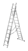Лестница алюминиевая трехсекционная ВИХРЬ ЛА 3х12