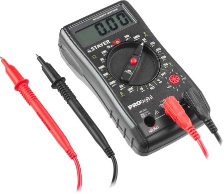 Мультиметр STAYER ″PROFESSIONAL″ PRO-Digital цифровой по цене  купить в Воронеже.