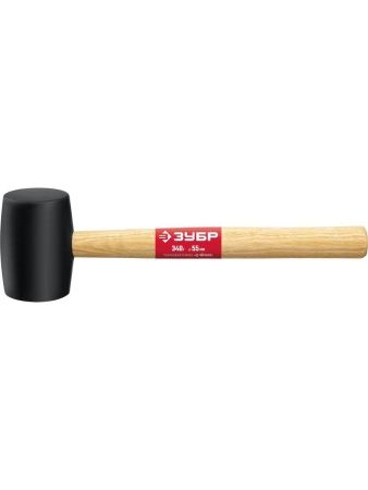 ЗУБР 340 г, чёрная, резиновая киянка (2050-55) по цене 342 руб. купить в Воронеже.
