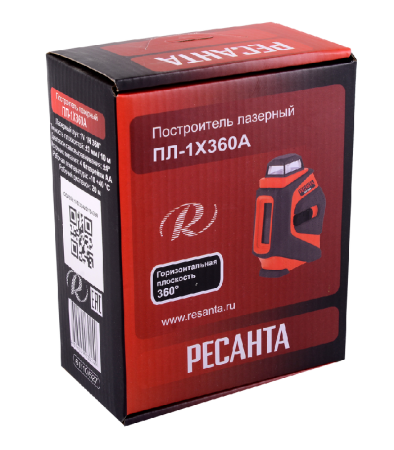 Построитель плоскостей лазерный ПЛ-1Х360А Ресанта по цене 3 596 руб. купить в Воронеже.