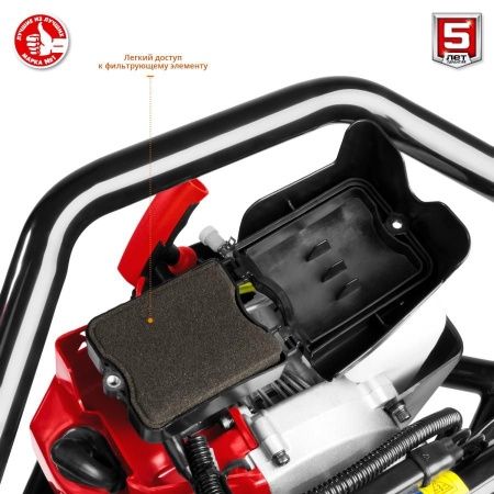 Мотобур (бензобур) со шнеком, d=60-250 мм, 52 см3, 2 оператора, ЗУБР по цене 21 680 руб. купить в Воронеже.