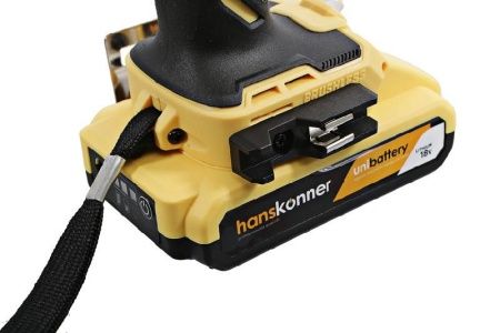 Аккумуляторный шуруповерт Hanskonner  HCD1865BL Unibattery по цене 14 990 руб. купить в Воронеже.