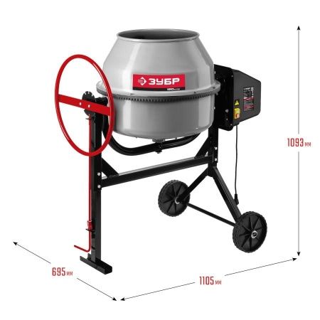 Бетономешалка ЗУБР БМЧ-120, 120 Л по цене 18 050 руб. купить в Воронеже. Бетономешалка ЗУБР БМЧ-120, 120 Л по цене 18 050 руб. купить в Воронеже.
