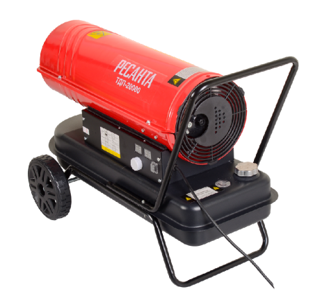 Дизельная теплопушка РЕСАНТА ТДП-20000 по цене 18 490 руб. купить в Воронеже.