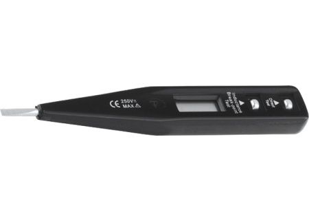 Тестер напряжения 12-220 В, жидкокристаллический дисплей Sparta по цене 102 руб. купить в Воронеже.